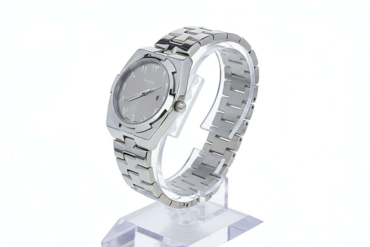 Acrylic stand - side angle