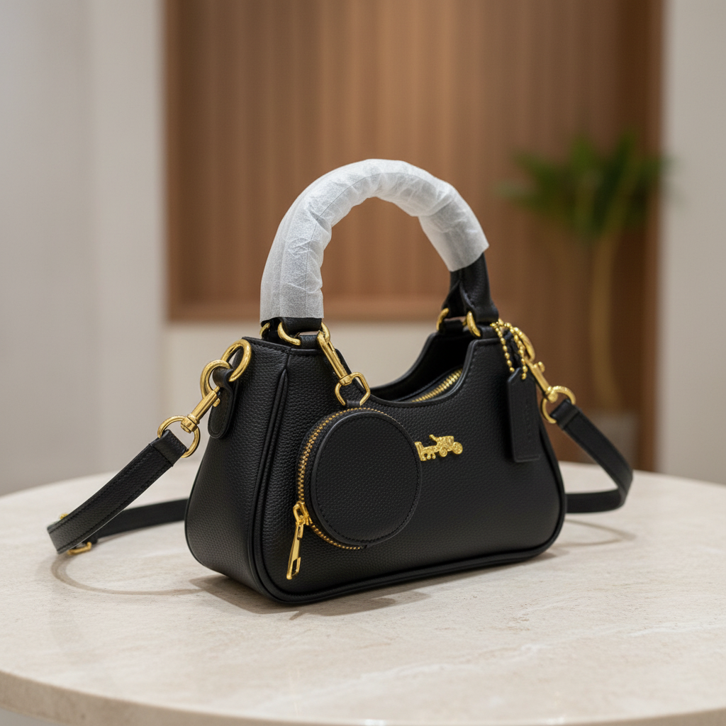 Black Handbag Side