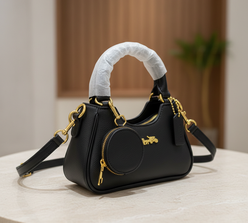 Black Handbag Side