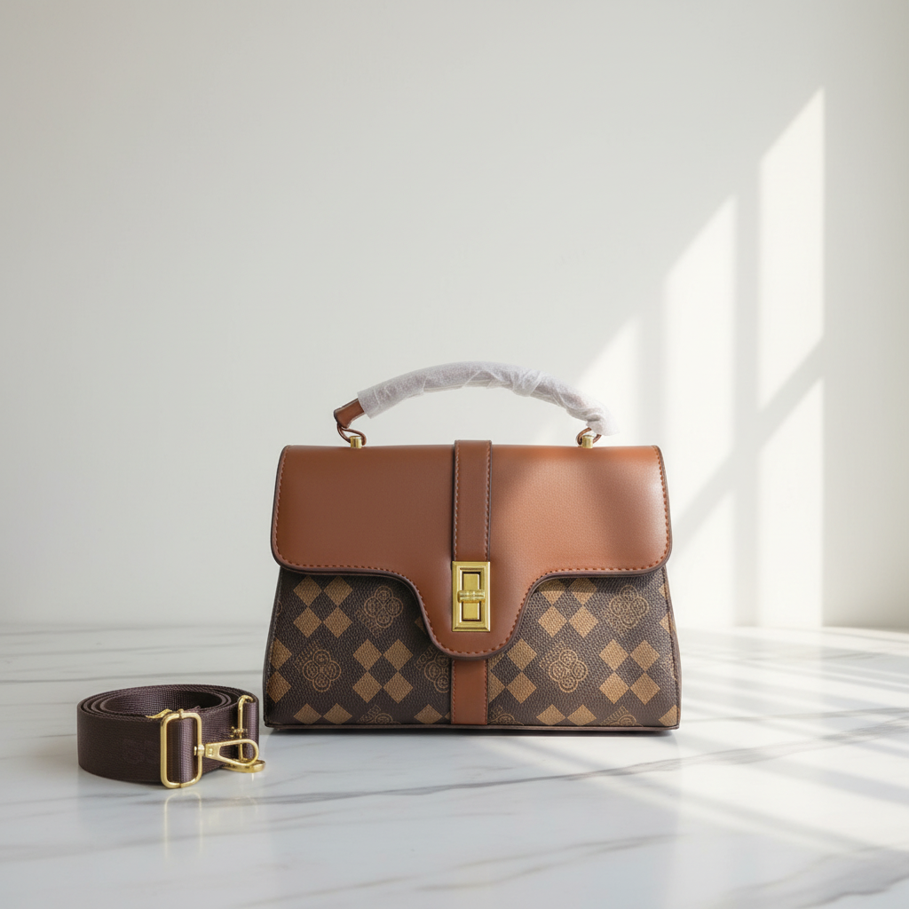Brown Monogram Bag Premium