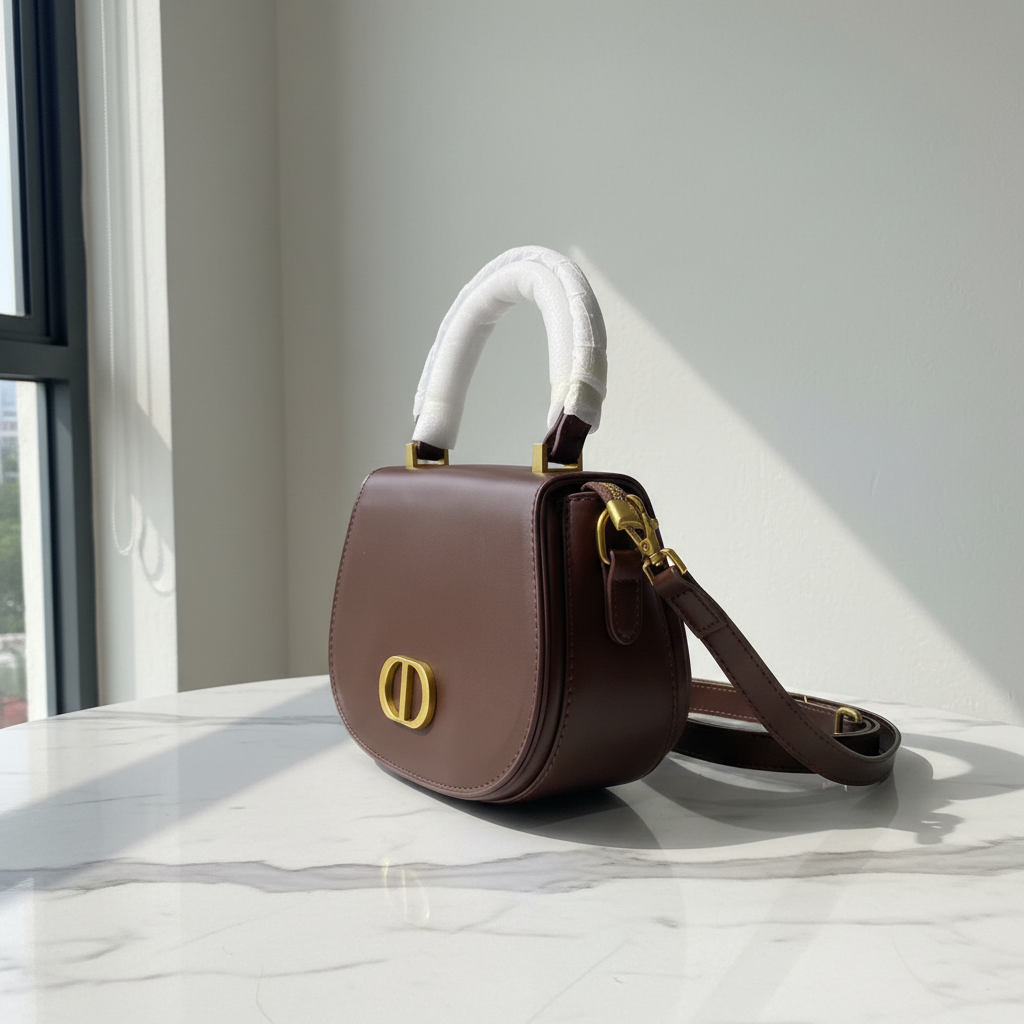 Brown Saddle Bag Side Premium