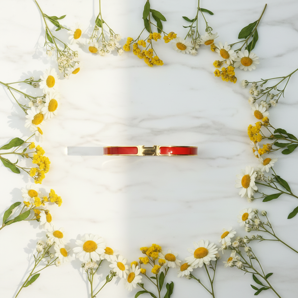 H-Buckle Bracelet - Top View