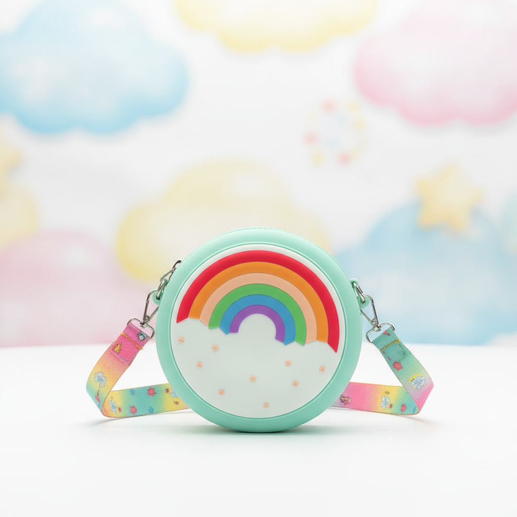 Mint Green Bag Angled