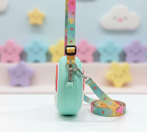 Mint Green Bag Angled