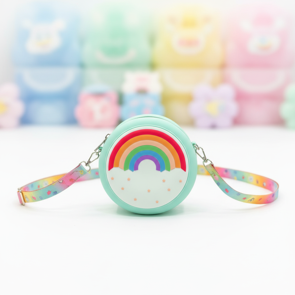 Mint Green Bag Top View