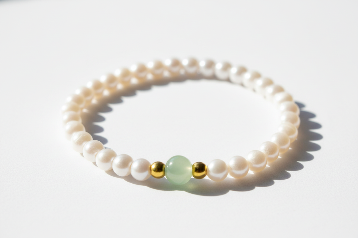 Pearl Bracelet Flat View