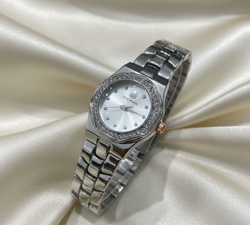 True Worth Silver Watch - Detail