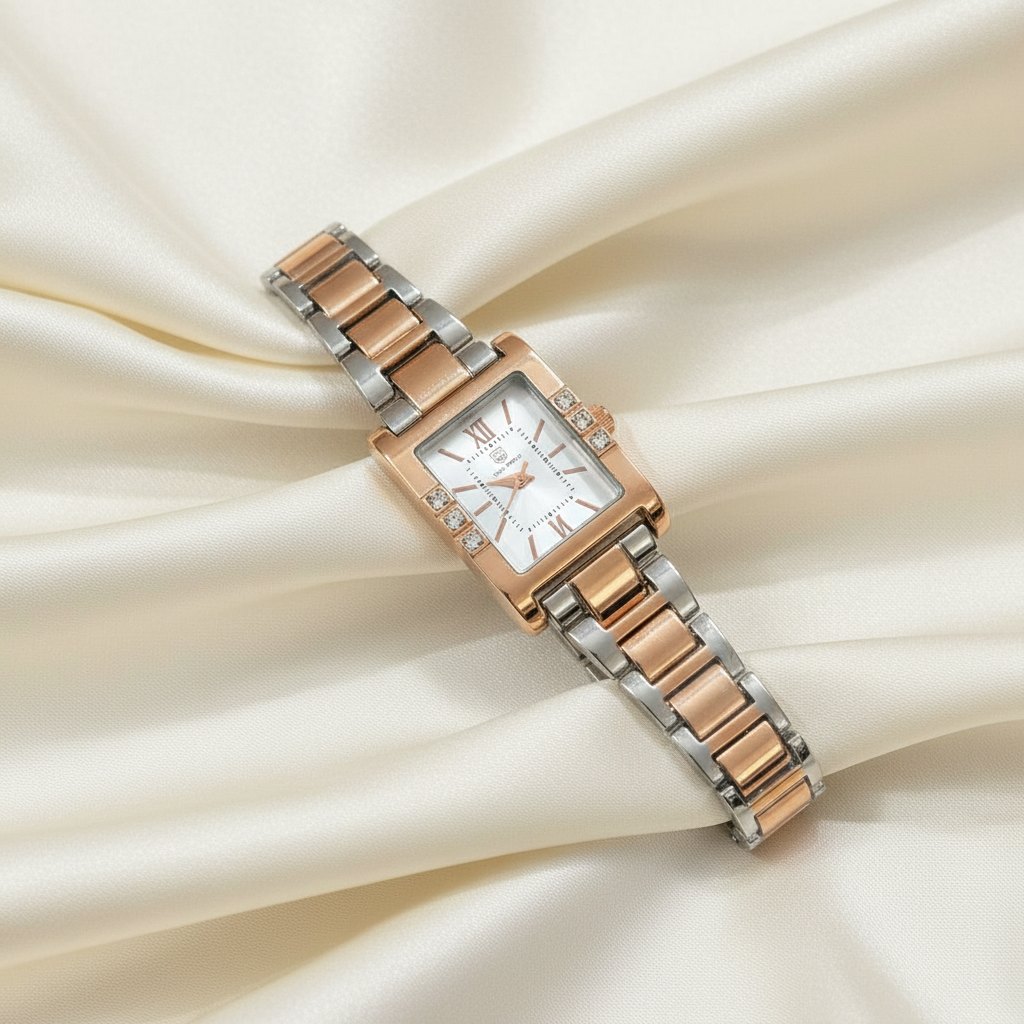 True Worth Watch - Diagonal on Silk