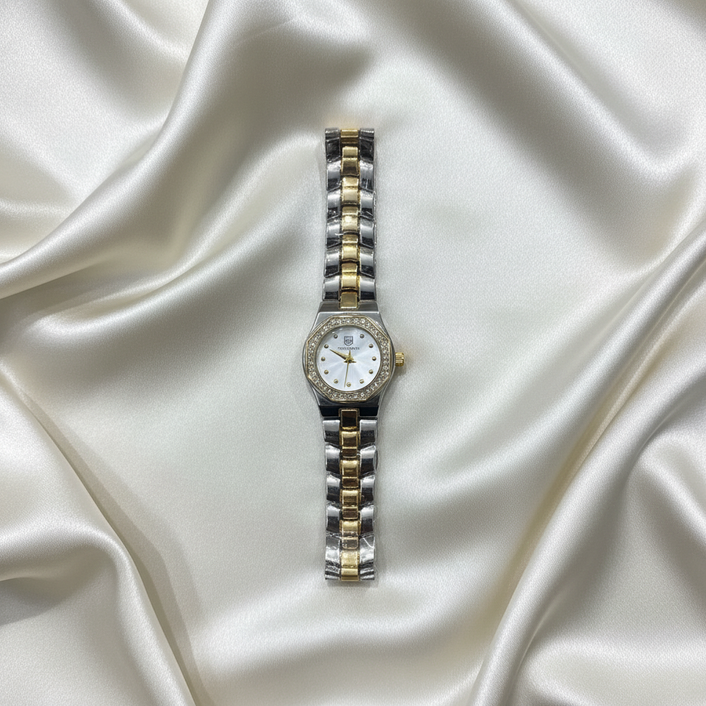 Two-Tone Watch - Top View